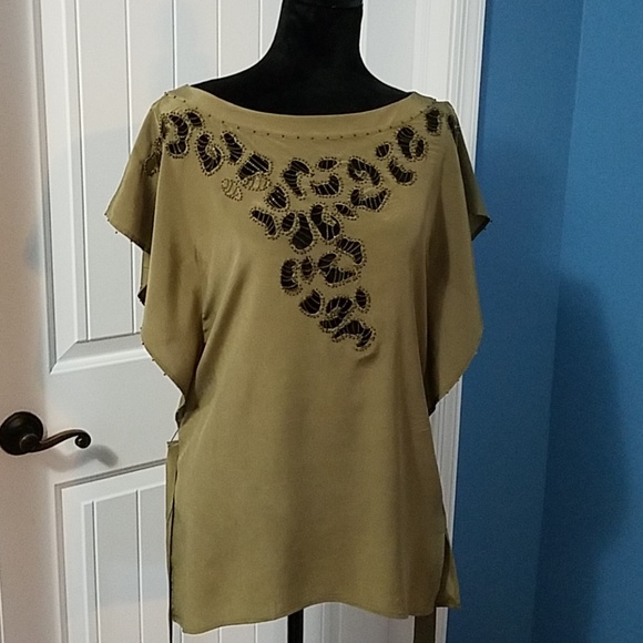 bebe Tops - BeBe Silk Blouse